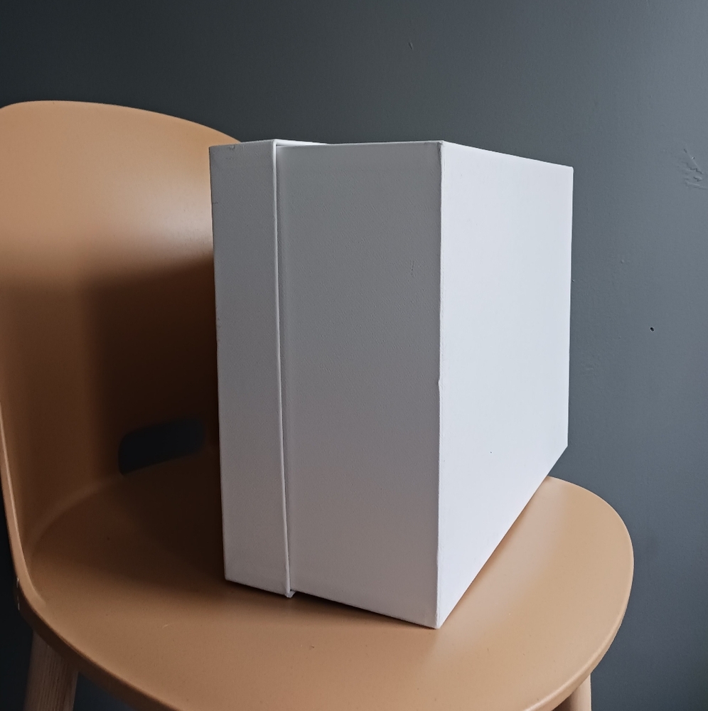 PRADA White Empty Box With Tissues  15" x 12" x 6.5" - Picture 4 of 6